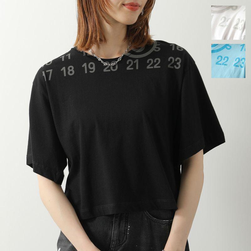 Maison Margiela MM6 キッズ16Y クロップドTシャツ MM6 KIDS エムエムシックス メゾンマルジェラ キッズ Tシャツ M61017