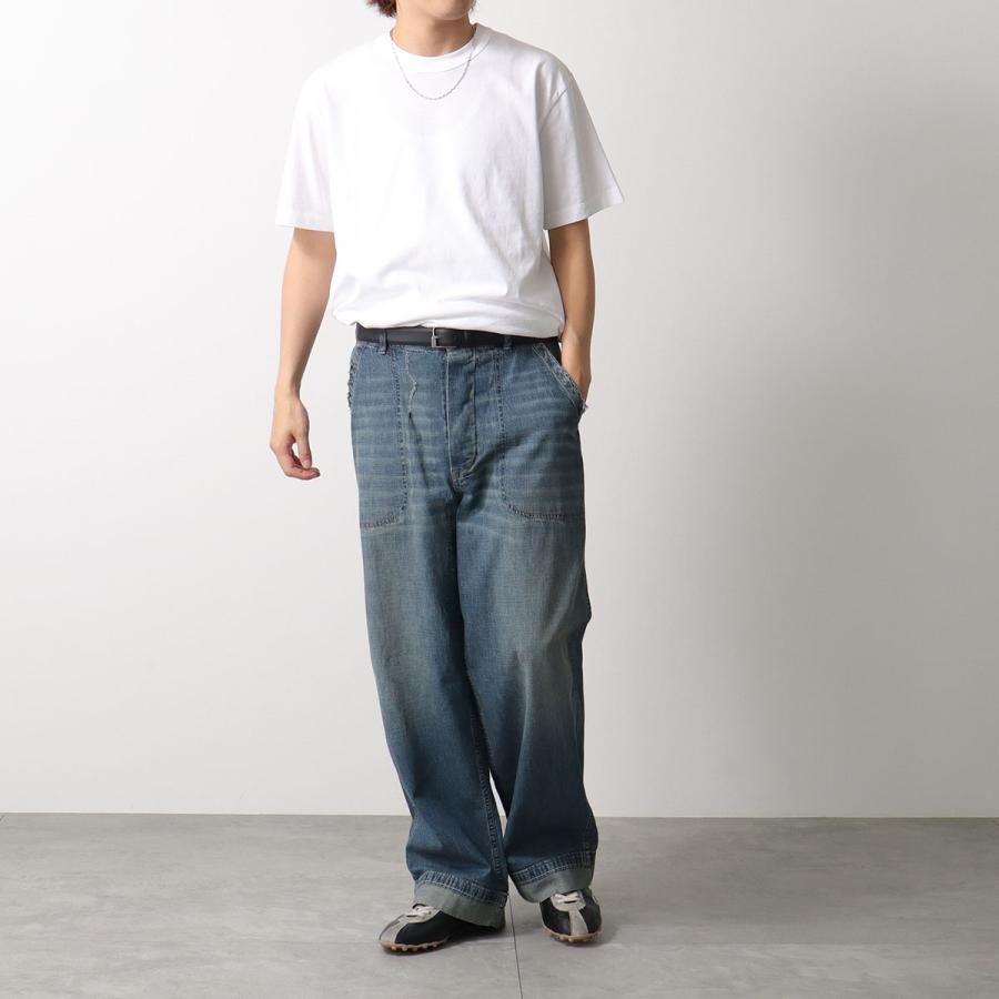 MAISON MARGIELA メゾンマルジェラ ベルト SA1TP0020 P8835 メンズ レザー スクエアバックル 3cm T8013 SA1TP0020P8835T8013の画像