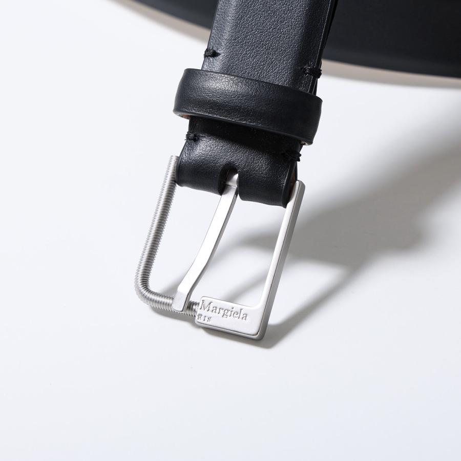 MAISON MARGIELA メゾンマルジェラ ベルト SA1TP0020 P8835 メンズ レザー スクエアバックル 3cm T8013 SA1TP0020P8835T8013の画像