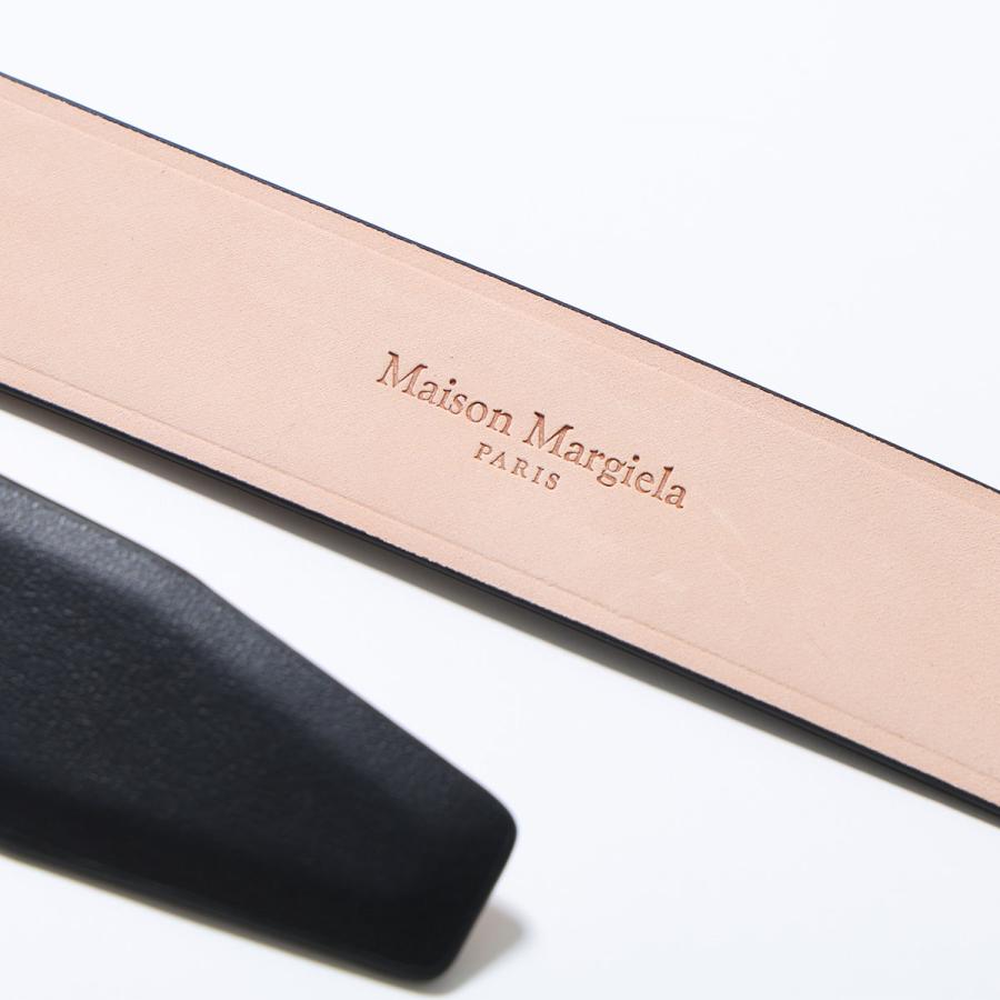 MAISON MARGIELA メゾンマルジェラ ベルト SA1TP0020 P8835 メンズ レザー スクエアバックル 3cm T8013 SA1TP0020P8835T8013の画像