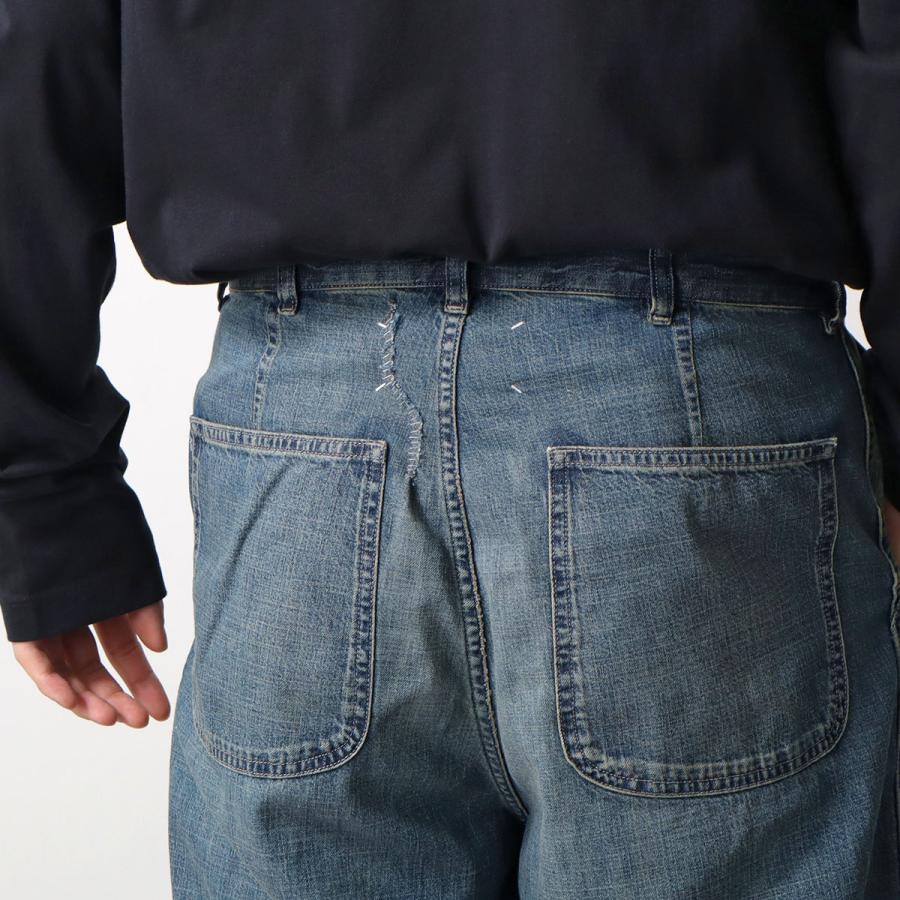 MAISON MARGIELA メゾンマルジェラ ジーンズ S50KA0710 M30021 メンズ デニムパンツ コットン ワイドレッグ 8オンス 962 S50KA0710M30021962の画像