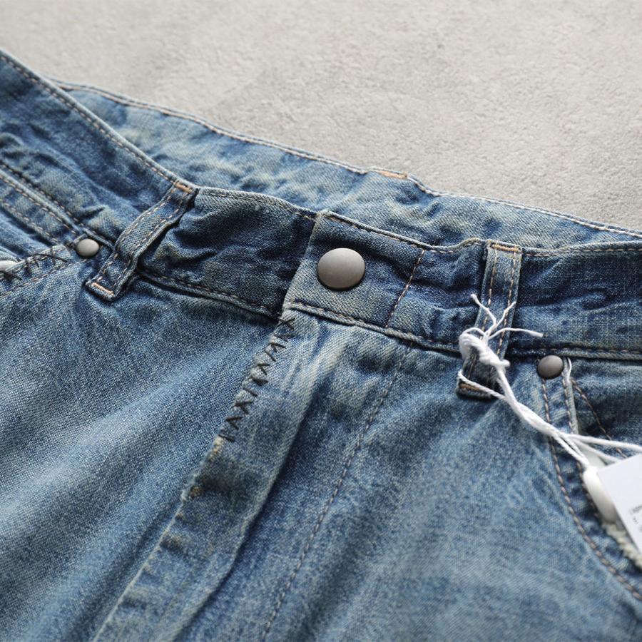 MAISON MARGIELA メゾンマルジェラ ジーンズ S51KA0615 M30021 メンズ デニムパンツ ワイドレッグ ウォッシュ加工 Gパン 4ステッチ S52LA0243M30016963の画像