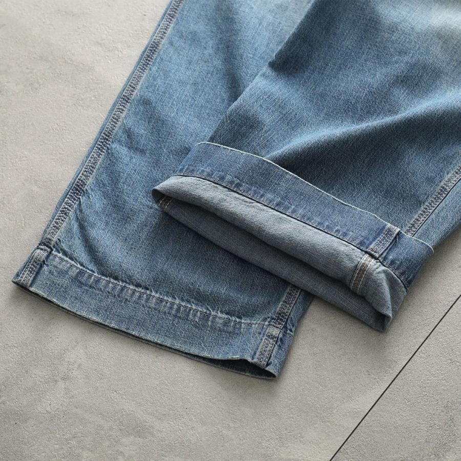 MAISON MARGIELA メゾンマルジェラ ジーンズ S51KA0615 M30021 メンズ デニムパンツ ワイドレッグ ウォッシュ加工 Gパン 4ステッチ S52LA0243M30016963の画像