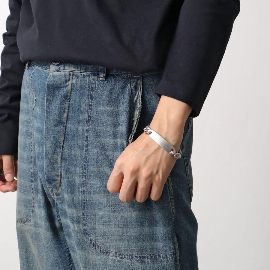 MAISON MARGIELA メゾンマルジェラ ブレスレット SM2UY0024 P9113 メンズ シルバー マイヨン チェーン アクセサリー 101 SM2UY0024P9113101の画像