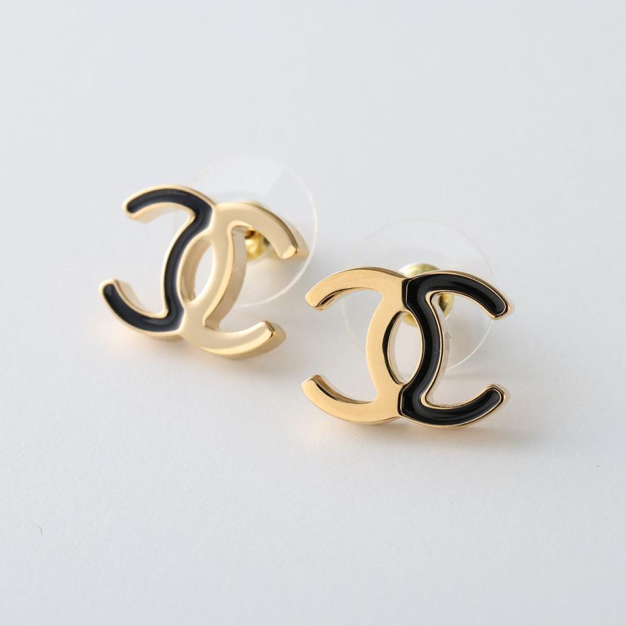 CHANEL シャネル ピアス ABH080 B23490  レディース ココマーク CCマーク メタル スタッドの画像
