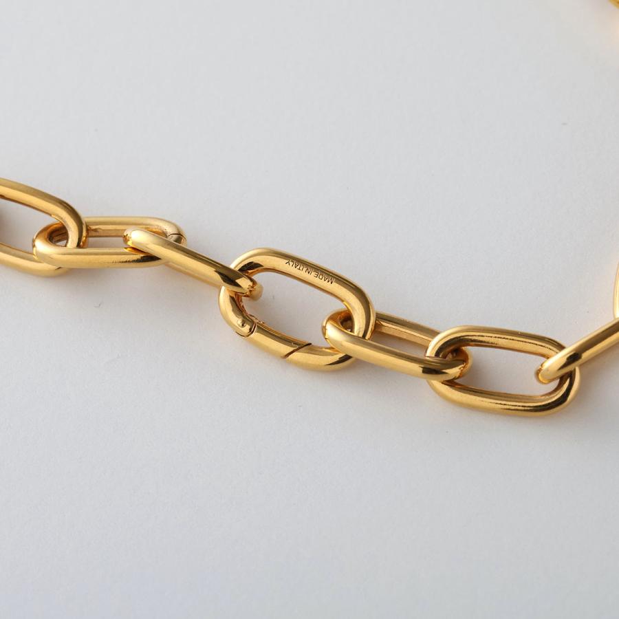 CELINE セリーヌ ネックレス 46T066BRA.35OR レディース Link Necklace トリオンフ チェーン アクセサリー チョーカー Goldの画像
