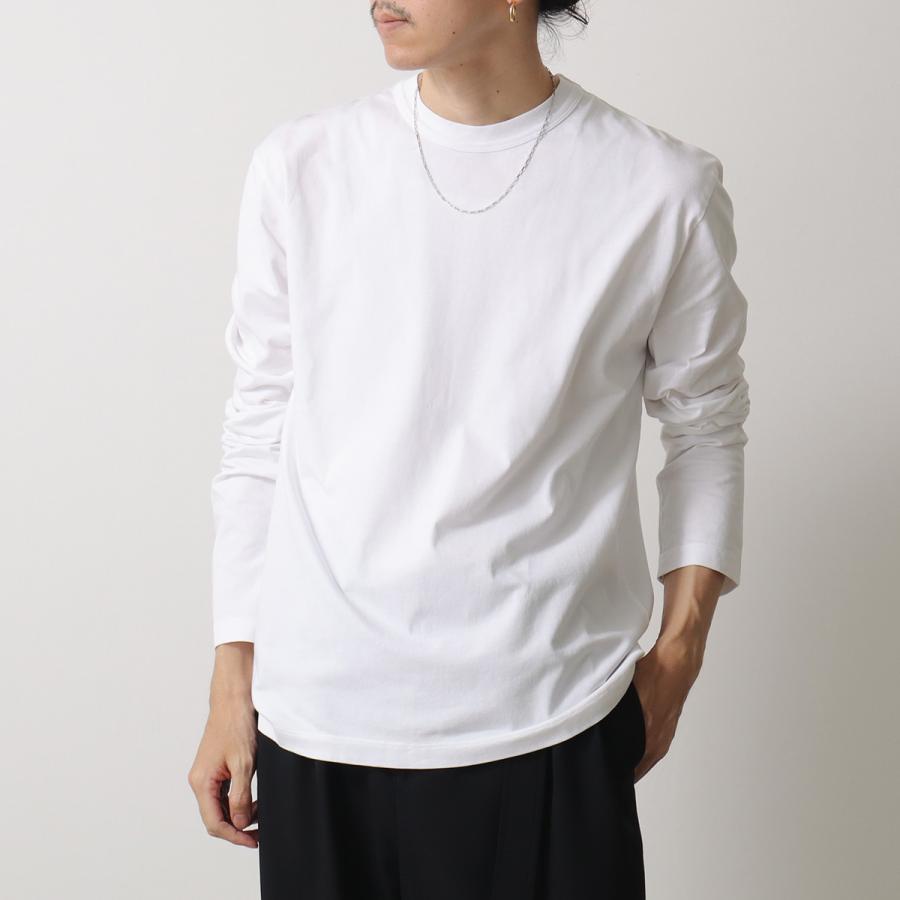 TEKLA コットンシャツ ホワイト XS ポルトガル製 TEKLA（テクラ） Tシャツ Sleeping T-Shirt Long Sleeved LTSH メンズ