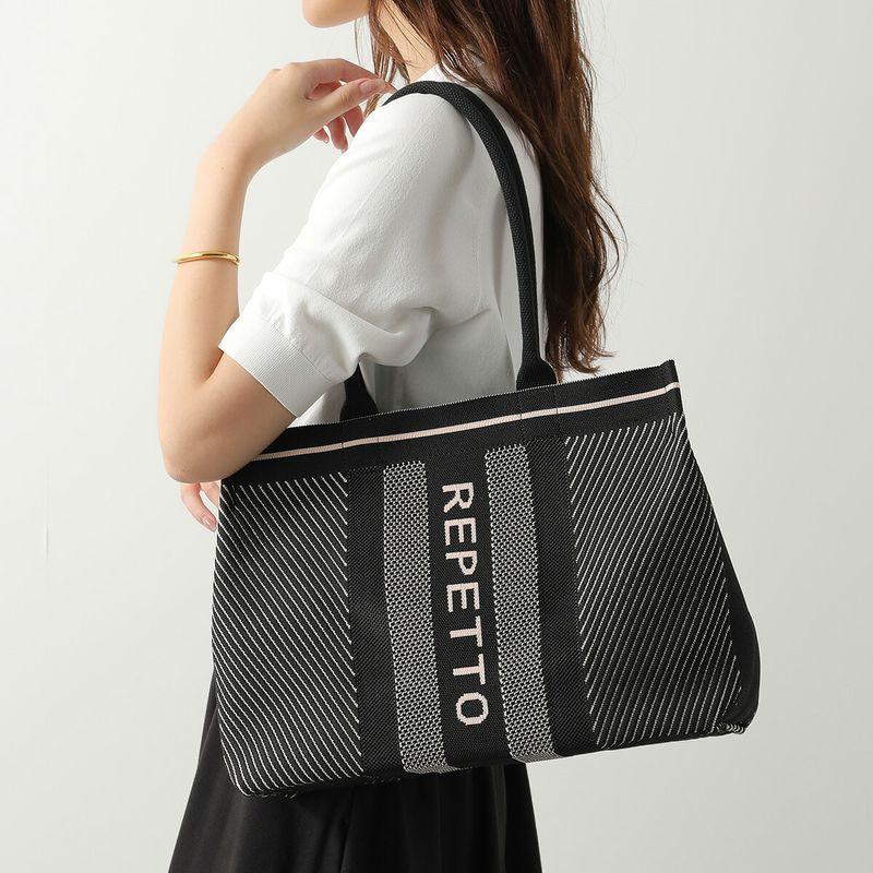 repetto（レペット） トートバッグ Medium Knitted bag ミディアム