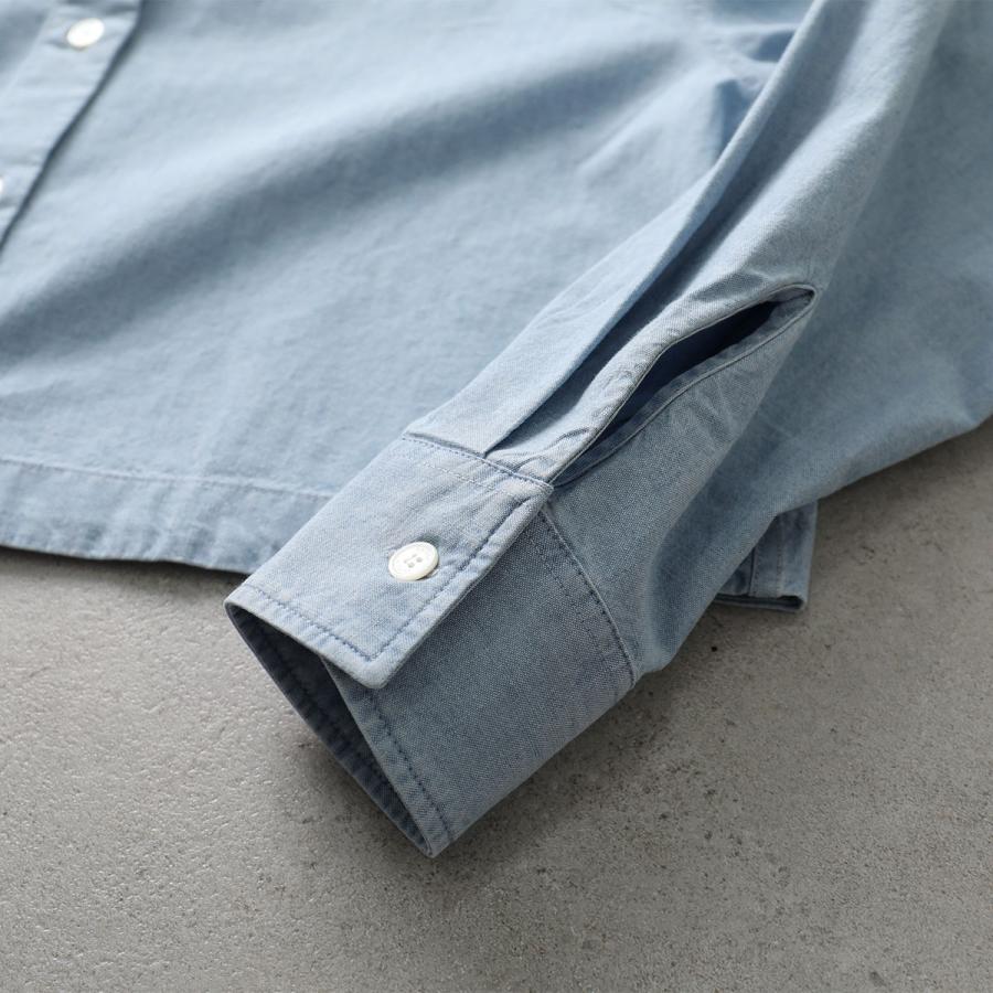 MAISON KITSUNE（メゾン キツネ） シャンブレーシャツ QW00402 WC5006