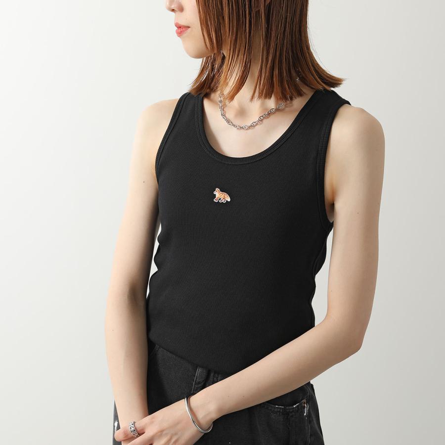 週末値下げ新品★MAISON KITSUNÉ ベビーフォックスタンクトップ XS MAISON KITSUNE（メゾン キツネ） タンクトップ BABY FOX ベイビー
