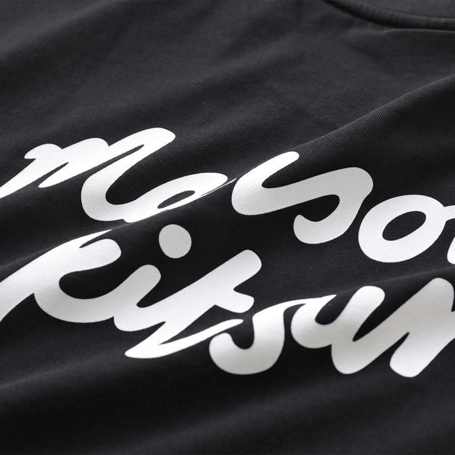 MAISON KITSUNE（メゾン キツネ） Tシャツ HANDWRITING ハンド