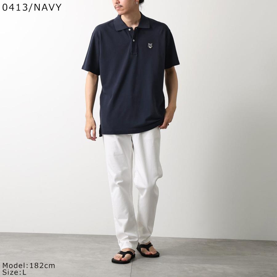 MAISON KITSUNE（メゾン キツネ） ポロシャツ PM00210 KP0001 メンズ
