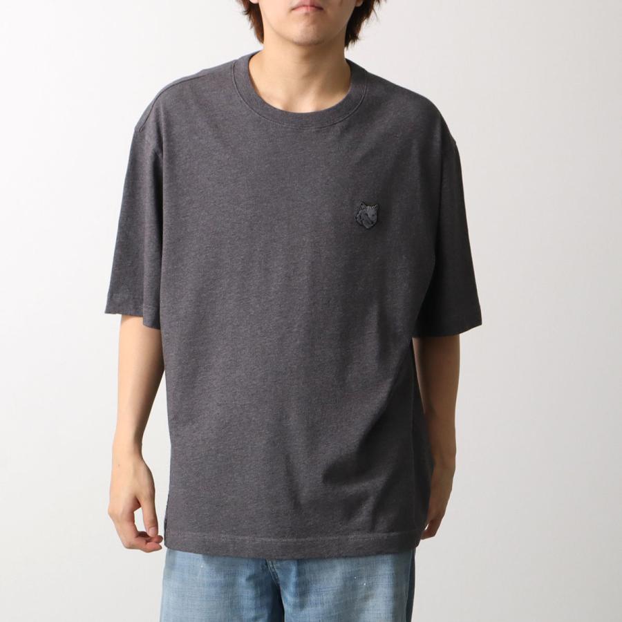 MAISON KITSUNÉ ダークグレー Tシャツ MAISON KITSUNE（メゾン キツネ） Tシャツ FOX HEAD フォックスヘッド