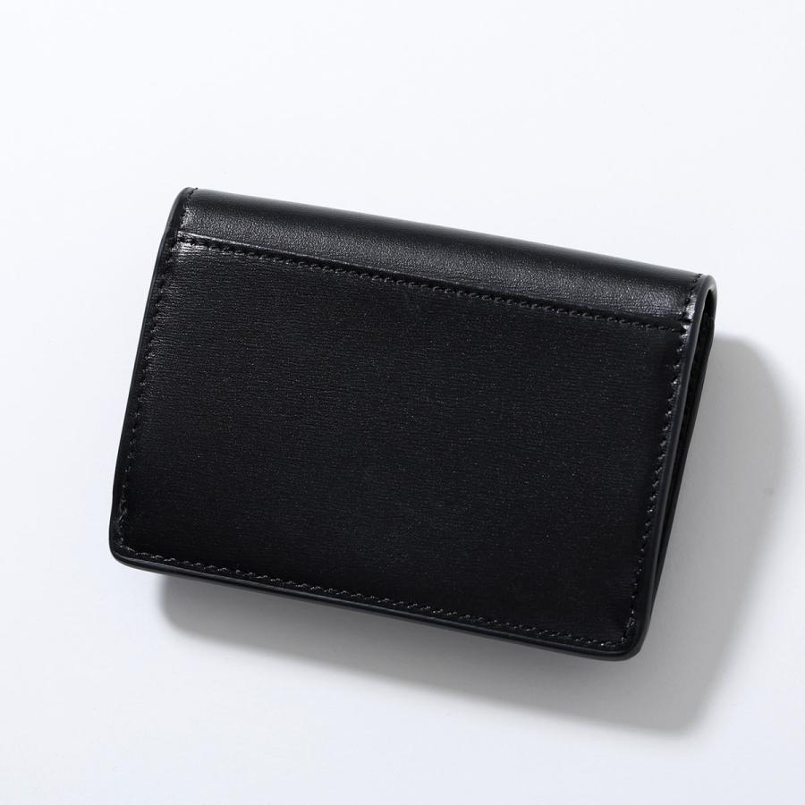 CELINE セリーヌ カードケース 10I583DPV.38NO レディース トリオンフ カードホルダー パスケース 定期入れ レザー ミニ財布 Blackの画像