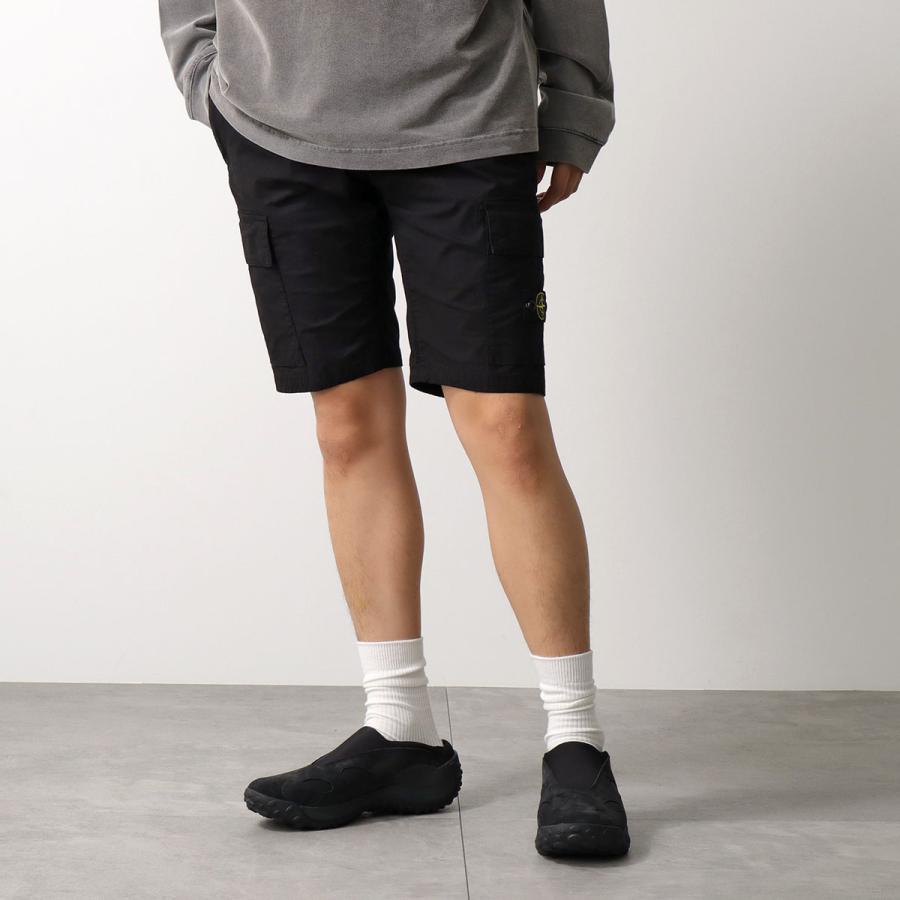 STONE ISLAND KIDS ストーンアイランド キッズ ショートパンツ L100002 S0001 メンズ ボーイズ ハーフパンツ ロゴパッチ V0029の画像