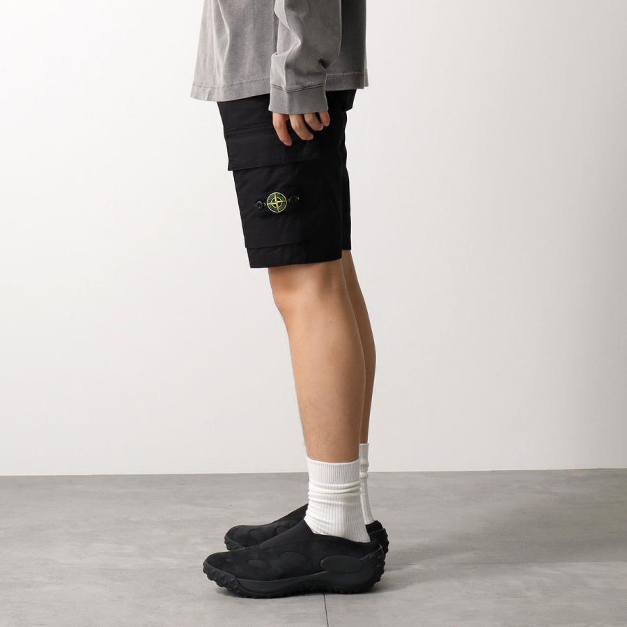 STONE ISLAND KIDS ストーンアイランド キッズ ショートパンツ L100002 S0001 メンズ ボーイズ ハーフパンツ ロゴパッチ V0029の画像