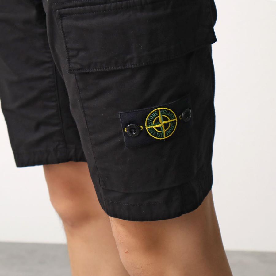 STONE ISLAND KIDS ストーンアイランド キッズ ショートパンツ L100002 S0001 メンズ ボーイズ ハーフパンツ ロゴパッチ V0029の画像
