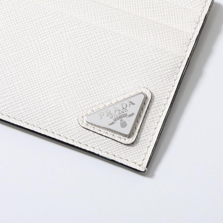 PRADA プラダ カードケース 2MC223 QHH メンズ レディース サフィアーノレザー トライアングルロゴ 定期入れ パスケース ミニ財布 2MC223_QHH_F0009の画像