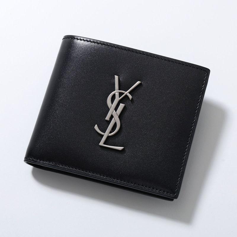 SAINT LAURENT サンローラン 二つ折り財布 453276 0SX0E メンズ