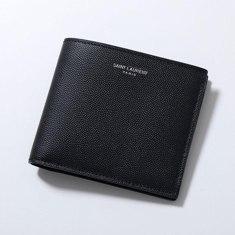 SAINT LAURENT サンローラン 二つ折り財布 396307 BTY0N メンズ 小銭