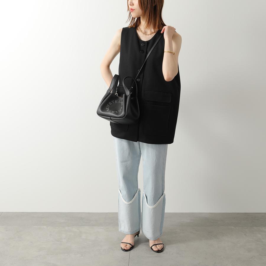 STELLA McCARTNEY ステラマッカートニー ショルダーバッグ 7B0081 WP0563 レディース ハンドバッグ ステラロゴ 鞄 1000/BLACK 7B0081WP05631000の画像