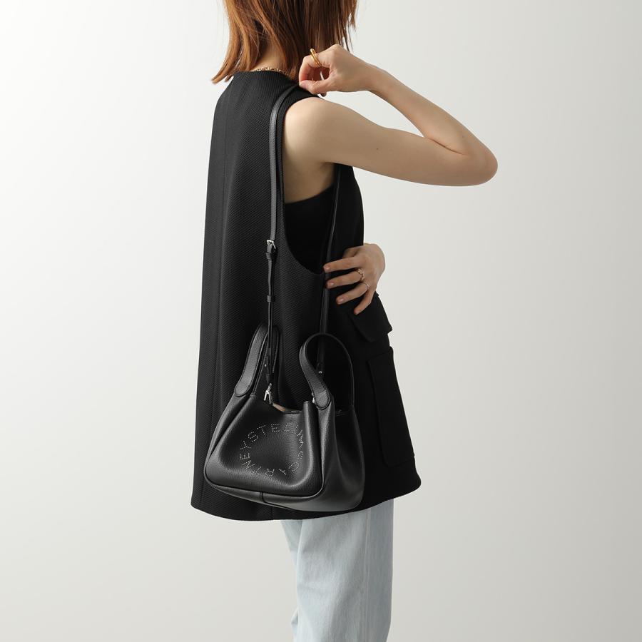 STELLA McCARTNEY ステラマッカートニー ショルダーバッグ 7B0081 WP0563 レディース ハンドバッグ ステラロゴ 鞄 1000/BLACK 7B0081WP05631000の画像