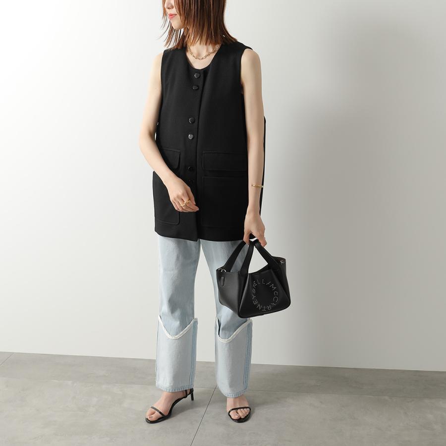 STELLA McCARTNEY ステラマッカートニー ショルダーバッグ 7B0081 WP0563 レディース ハンドバッグ ステラロゴ 鞄 1000/BLACK 7B0081WP05631000の画像