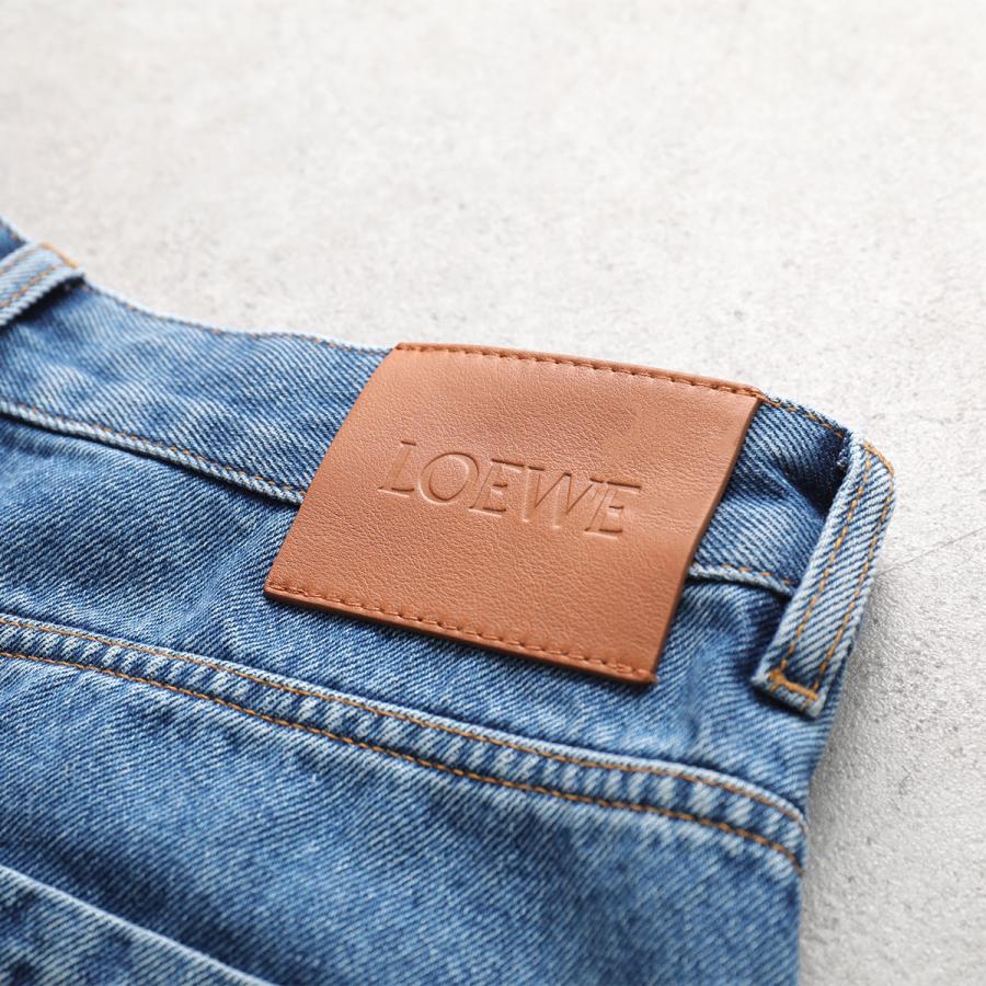 LOEWE ロエベ ジーンズ ANAGRAM BAGGY JEANS アナグラム S359Y11XEC メンズ デニムパンツ コットン Gパン ジーパン バギー 5320の画像