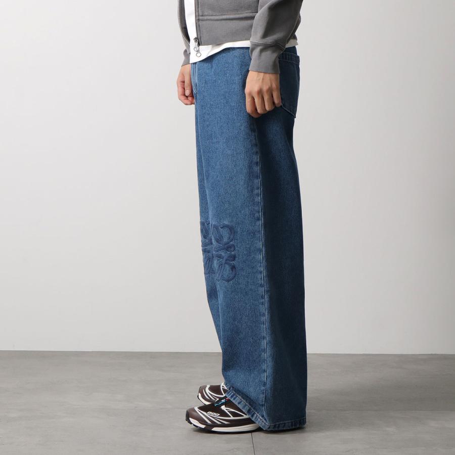 LOEWE ロエベ ジーンズ ANAGRAM BAGGY JEANS アナグラム S359Y11XEC メンズ デニムパンツ コットン Gパン ジーパン バギー 5320の画像