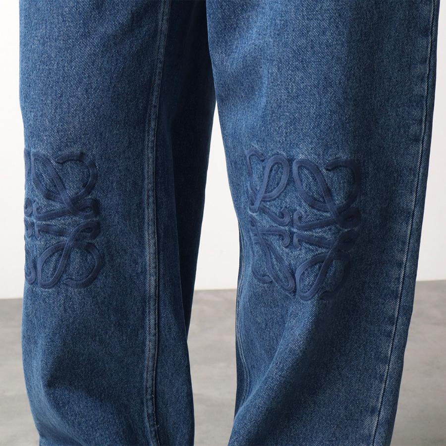 LOEWE ロエベ ジーンズ ANAGRAM BAGGY JEANS アナグラム S359Y11XEC メンズ デニムパンツ コットン Gパン ジーパン バギー 5320の画像