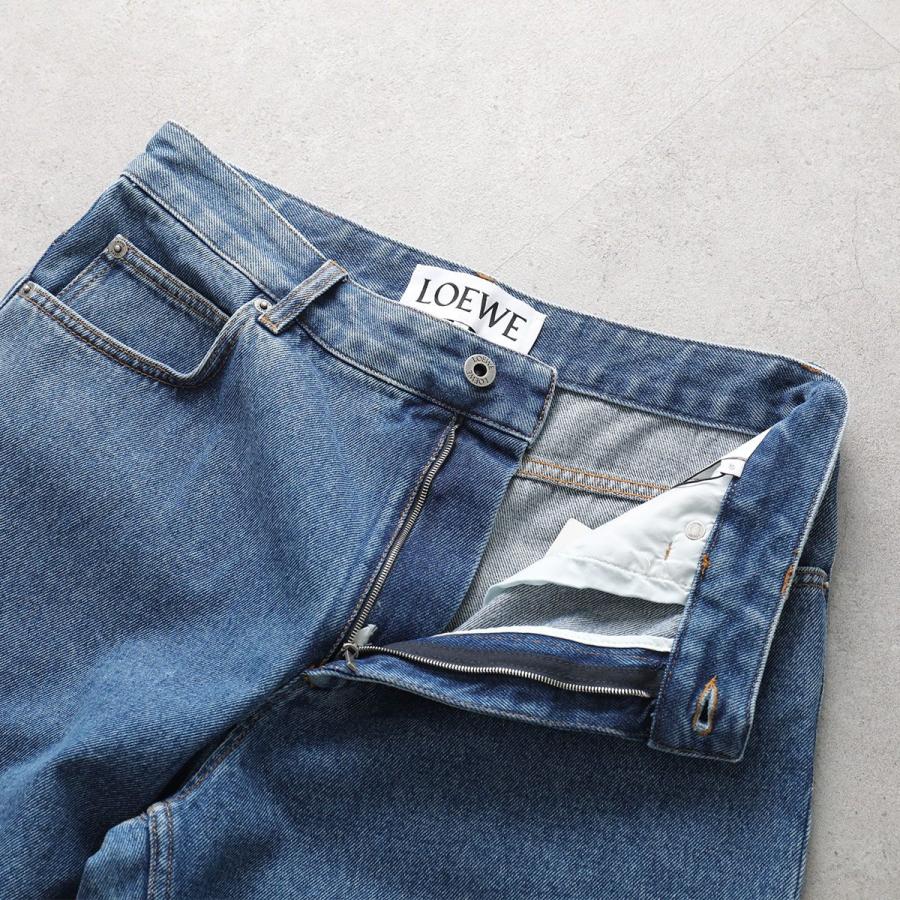 LOEWE ロエベ ジーンズ ANAGRAM BAGGY JEANS アナグラム S359Y11XEC メンズ デニムパンツ コットン Gパン ジーパン バギー 5320の画像