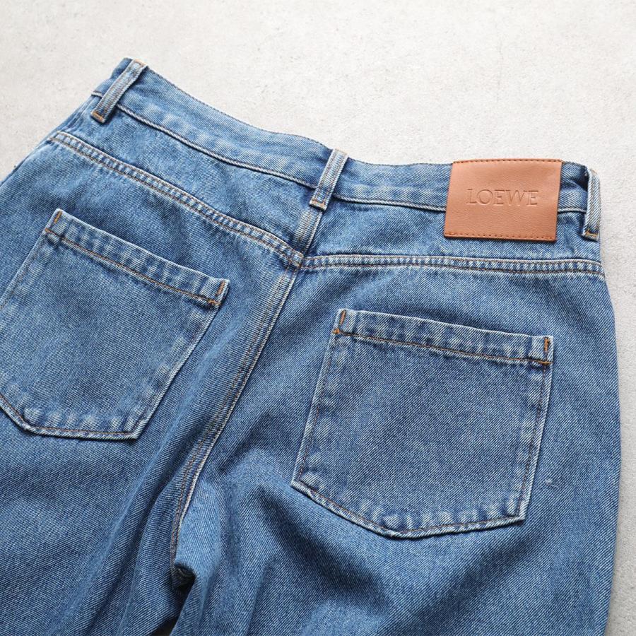 LOEWE ロエベ ジーンズ ANAGRAM BAGGY JEANS アナグラム S359Y11XEC メンズ デニムパンツ コットン Gパン ジーパン バギー 5320の画像