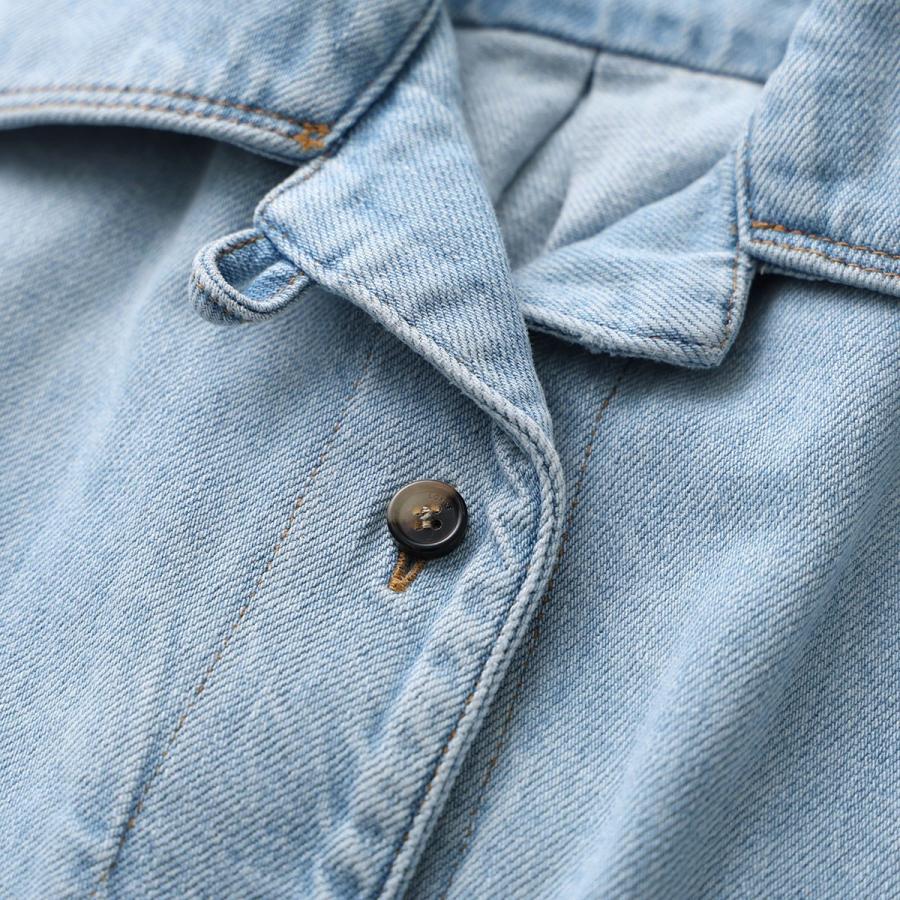 LOEWE（ロエベ） デニムシャツ S616Y1DX07 レディース 半袖 アナグラム