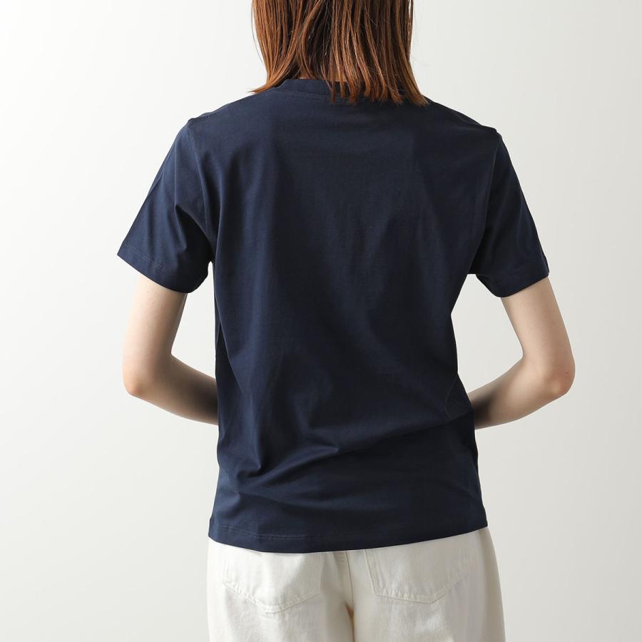 LOEWE ロエベ Tシャツ S616Y22X96 レディース 半袖 カットソー フラワー アナグラム刺繍 花 コットン クルーネック 5110/BLUの画像