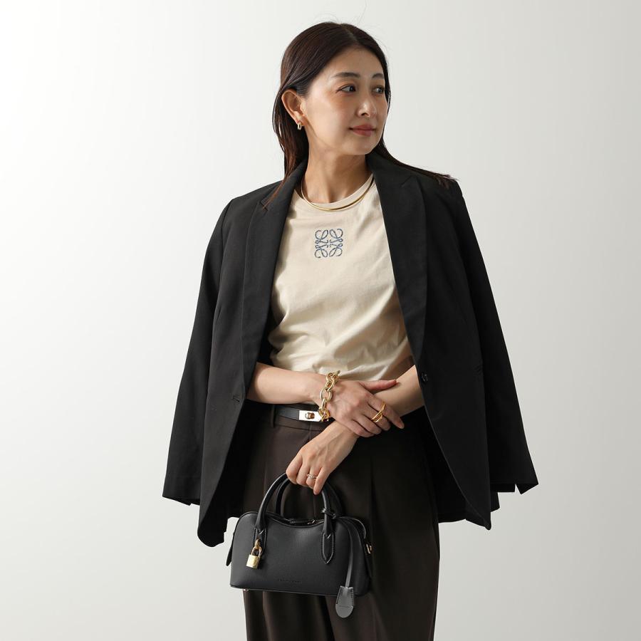 LOEWE ロエベ Ｔシャツ S616Y22X90 レディース 半袖 カットソー アナグラム刺繍 コットン クルーネックの画像
