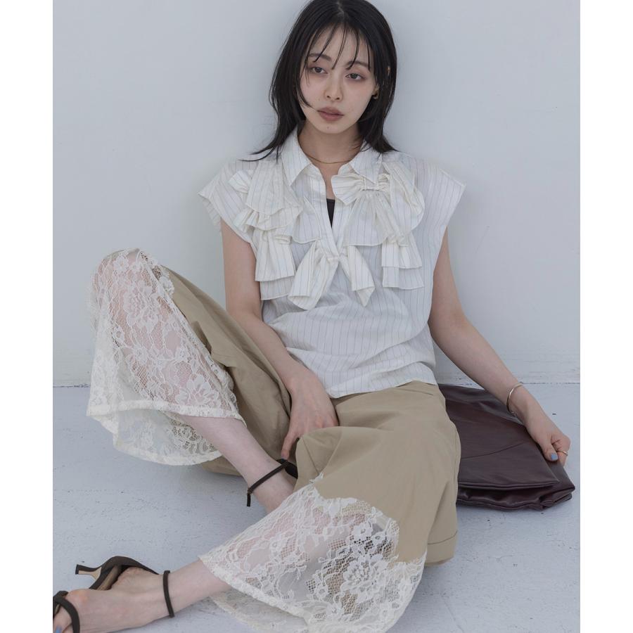 Eimee Law（エイミーロウ） タックスリーブブラウス 84777Z レディース
