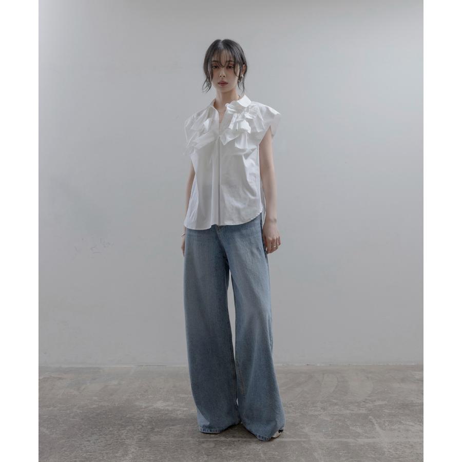 Eimee Law（エイミーロウ） タックスリーブブラウス 84777Z レディース