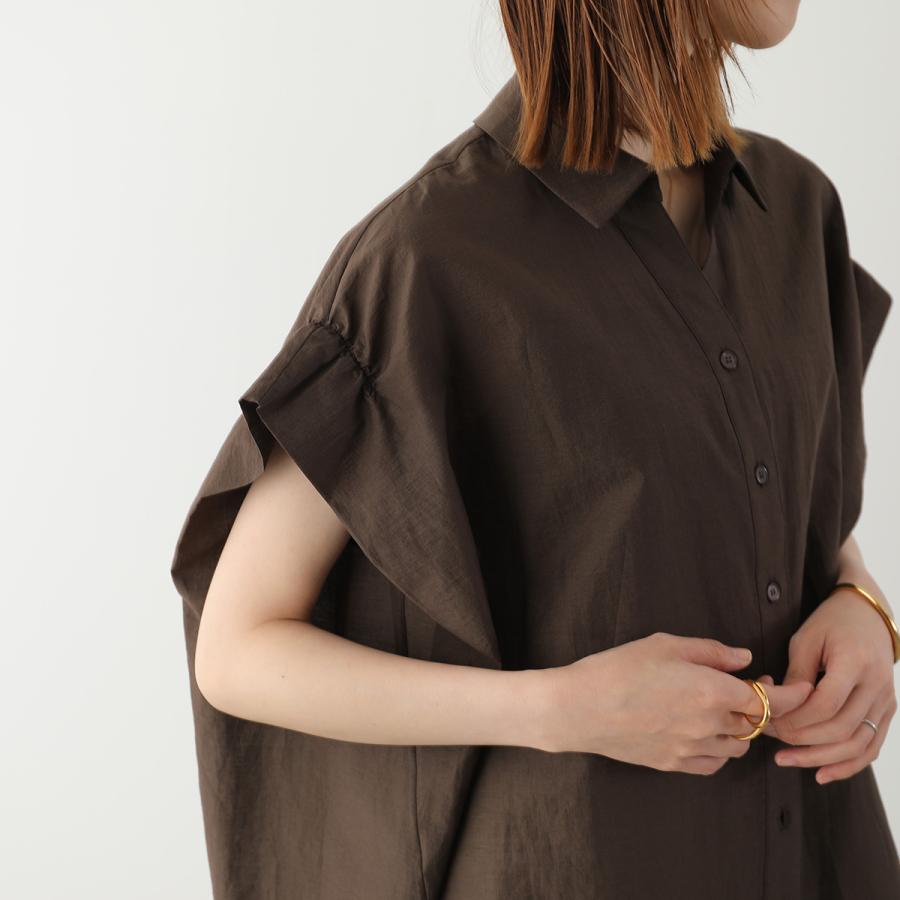 HERENCIA（ヘレンチア） ブラウス Sheer Back Ribbon Blouse H425153