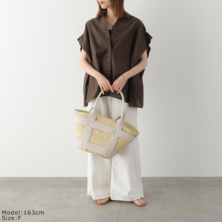 HERENCIA ヘレンチア ブラウス Back ribbon blouse HERENCIA（ヘレンチア） ブラウス Sheer Back Ribbon Blouse H425153