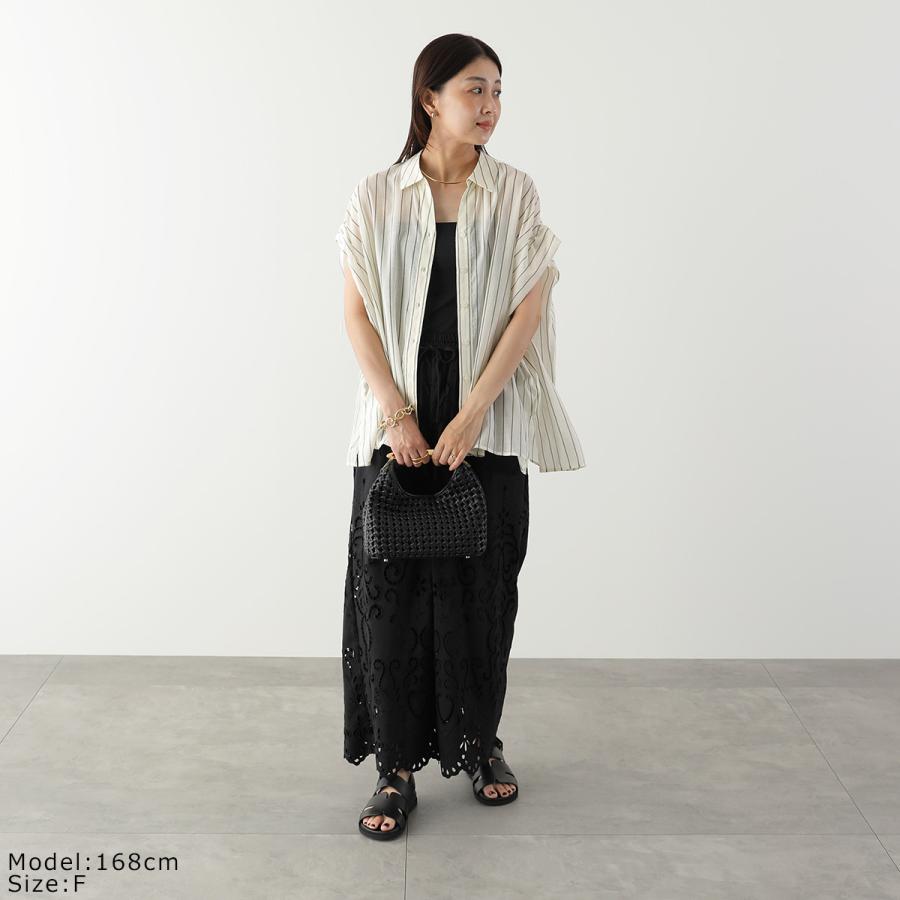 HERENCIA（ヘレンチア） ブラウス Sheer Back Ribbon Blouse H425153