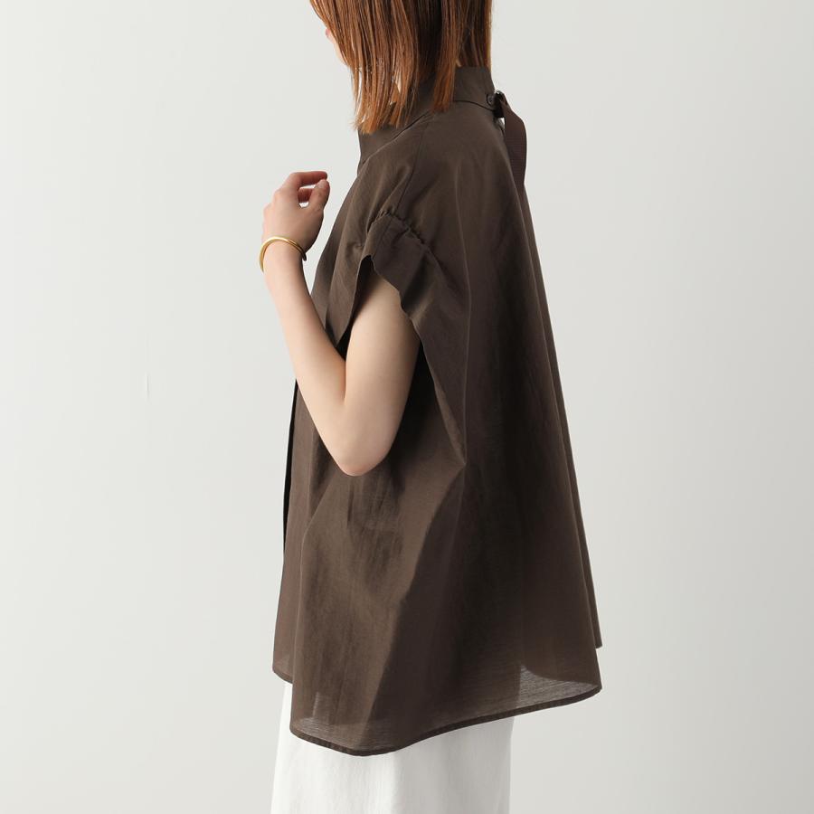 HERENCIA（ヘレンチア） ブラウス Sheer Back Ribbon Blouse H425153