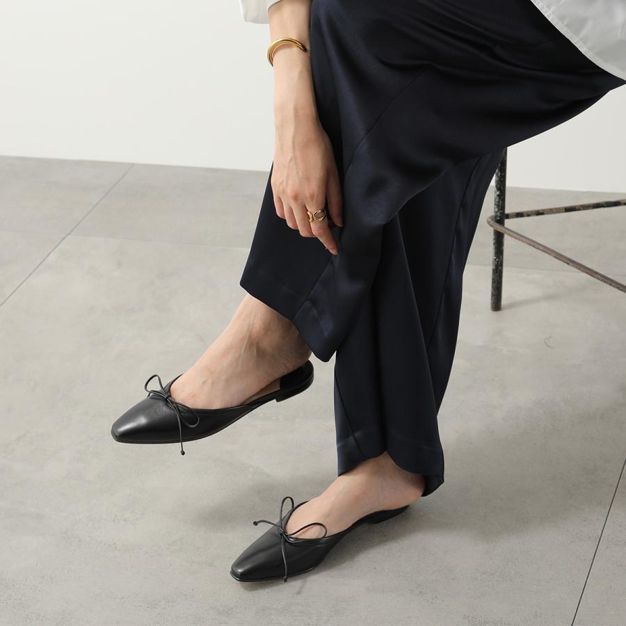 新品マノロブラニク☆大値下げ☆MANOLO BLAHNIK ミュール ヒール MANOLO BLAHNIK（マノロブラニク） フラットミュール BALLERIMU NAPPA