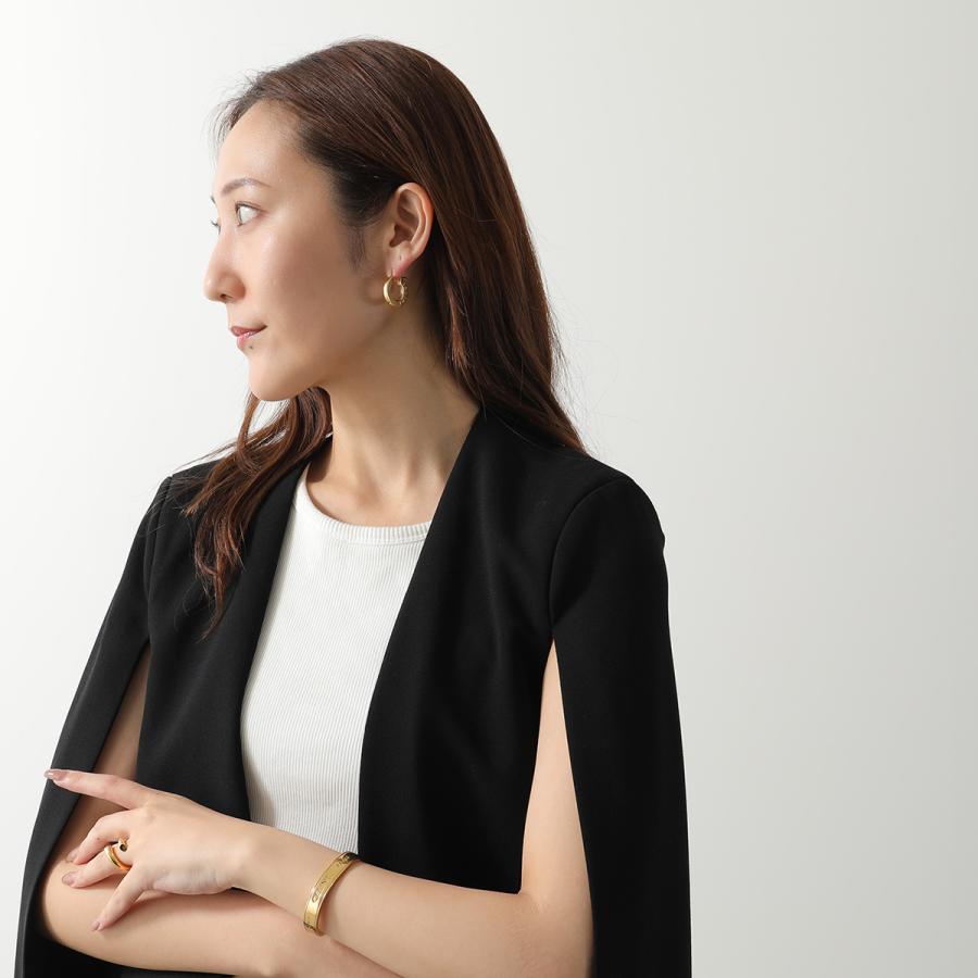 CELINE セリーヌ フープピアス B107K3F83.35OR レディース トリオンフ アクセサリー プラス ロゴ GOLDの画像