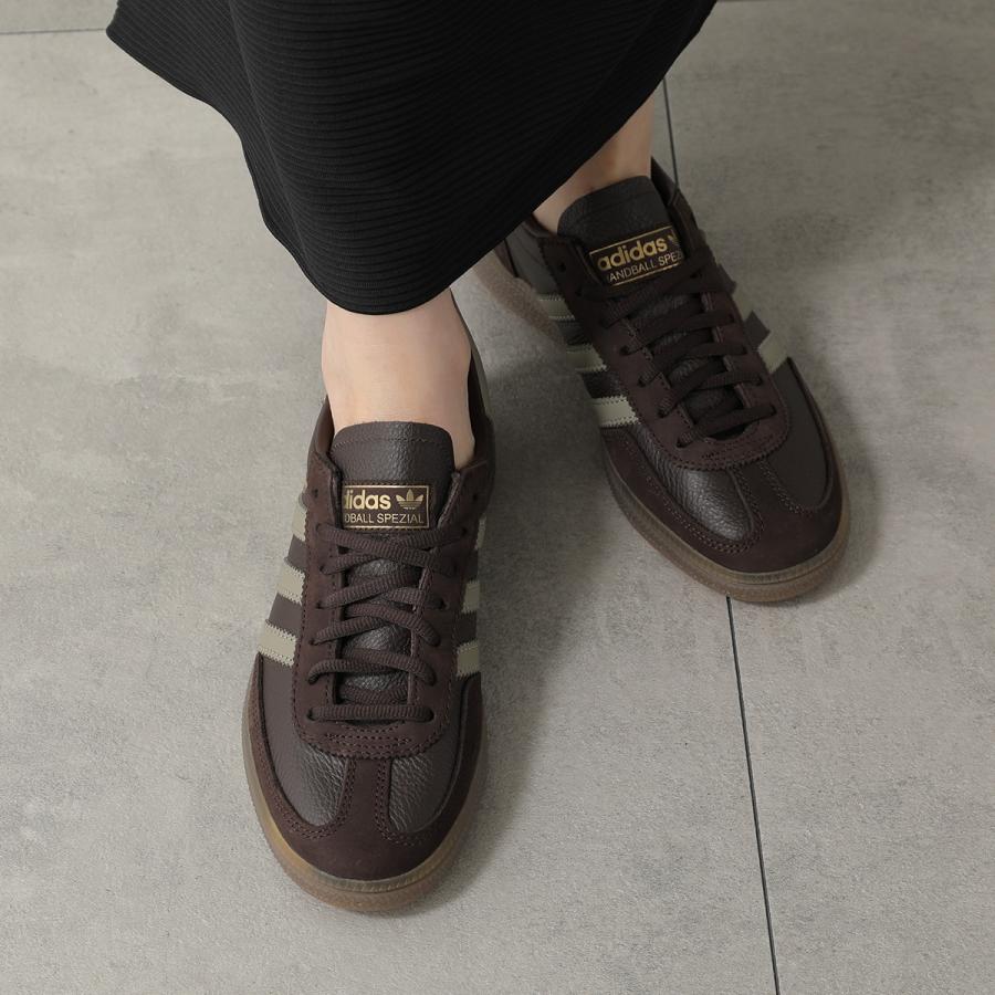 adidas Originals アディダスオリジナルス スニーカー HANDBALL SPEZIAL ハンドボール スペツィアル IH6567 メンズ ローカット 2.5cm 靴 AUCO/SILPEB/GUMSの画像