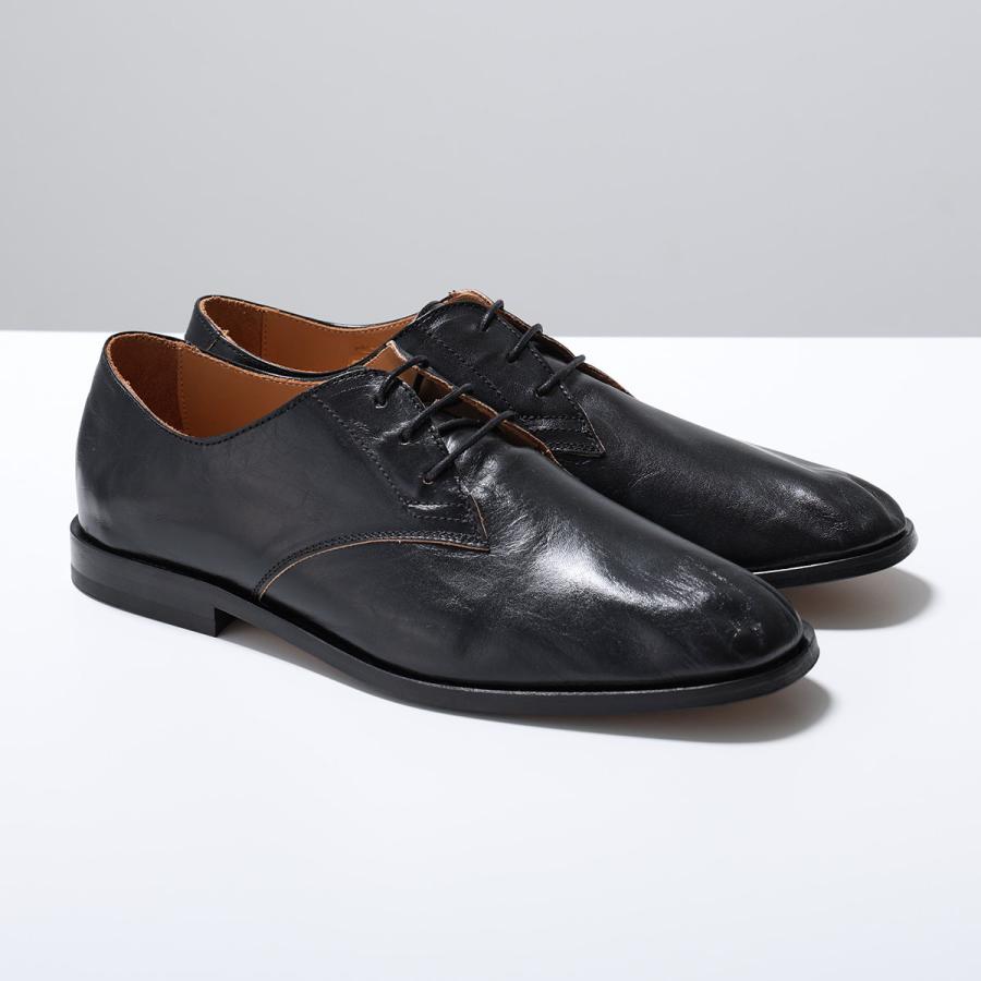 OUR LEGACY アワーレガシー ダービーシューズ COLLAPSING CONSULTANT A2257CCT メンズ レザー ミュール シューズ 革靴 TrueDyeBlackLeatherの画像