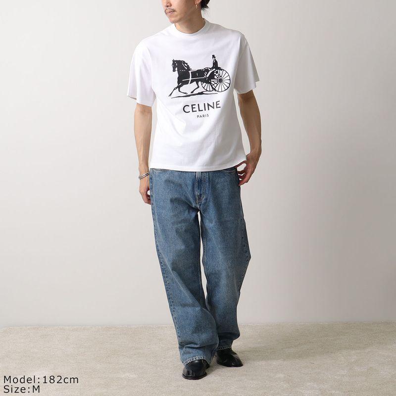 CELINE（セリーヌ） Tシャツ RX0LB1242.01OK RX0LB1242.38AW メンズ