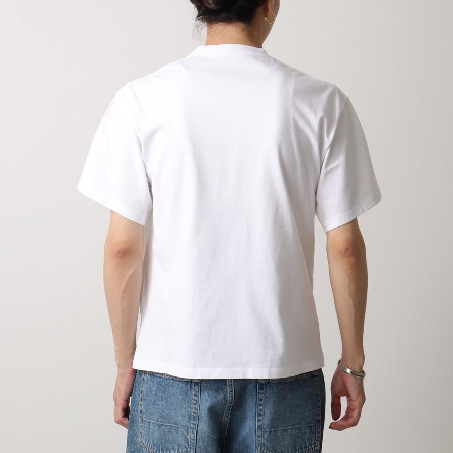 CELINE セリーヌ Tシャツ RX0LB1242.01OK RX0LB1242.38AW メンズ 半袖 カットソー ロゴT コットン クルーネックの画像