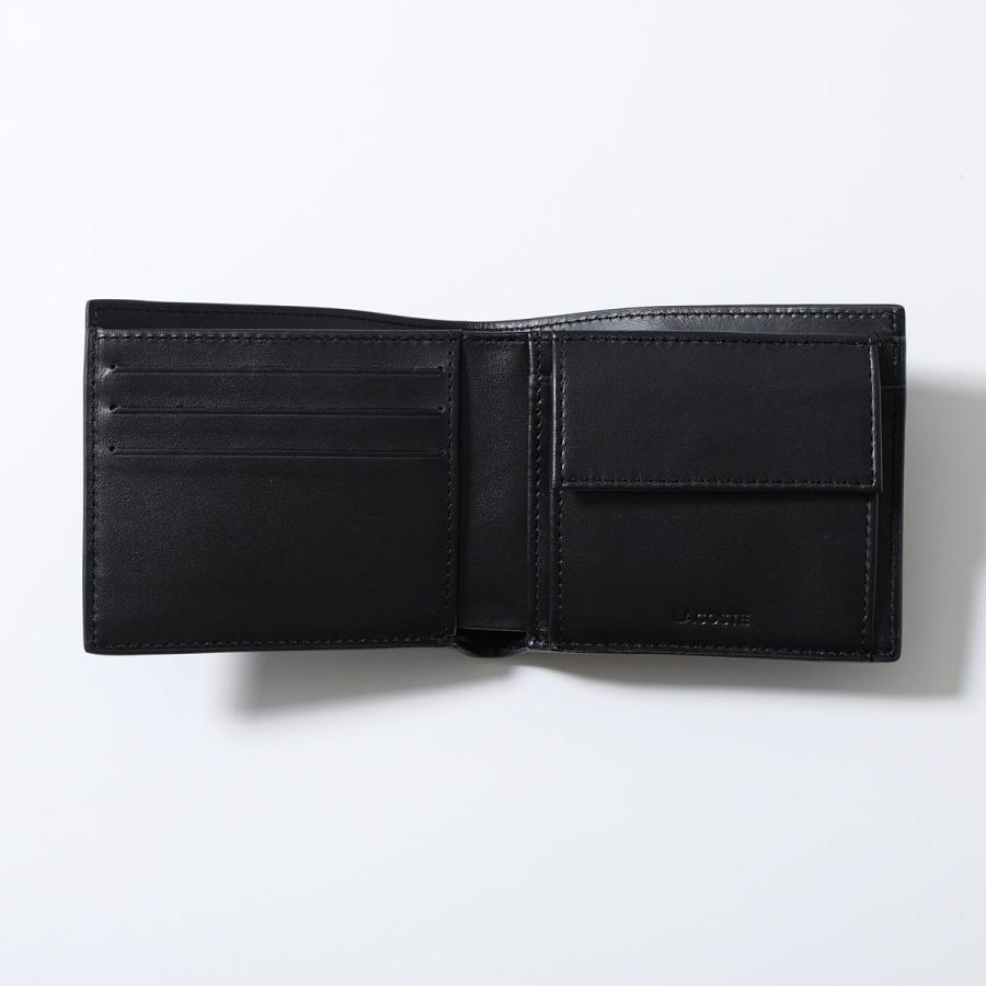 LACOSTE（ラコステ） 二つ折り財布 NH1112FG メンズ レザー 小銭入れ