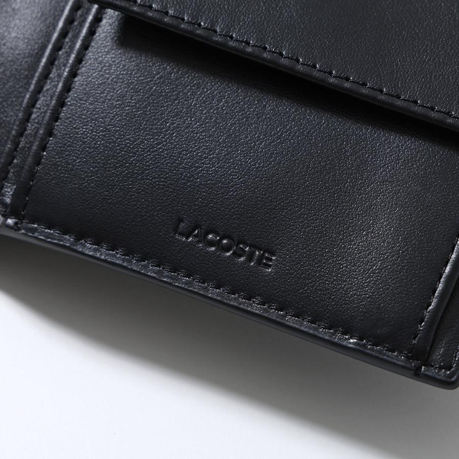 LACOSTE（ラコステ） 二つ折り財布 NH1112FG メンズ レザー 小銭入れ