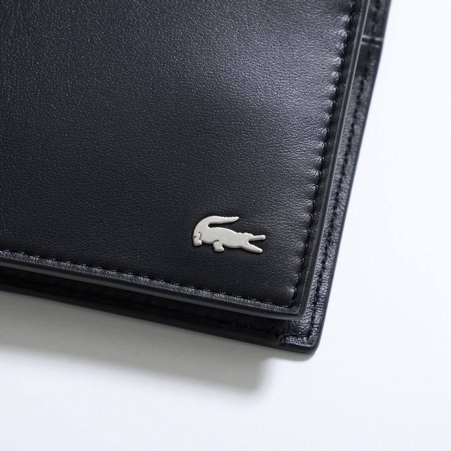 LACOSTE（ラコステ） 二つ折り財布 NH1112FG メンズ レザー 小銭入れ
